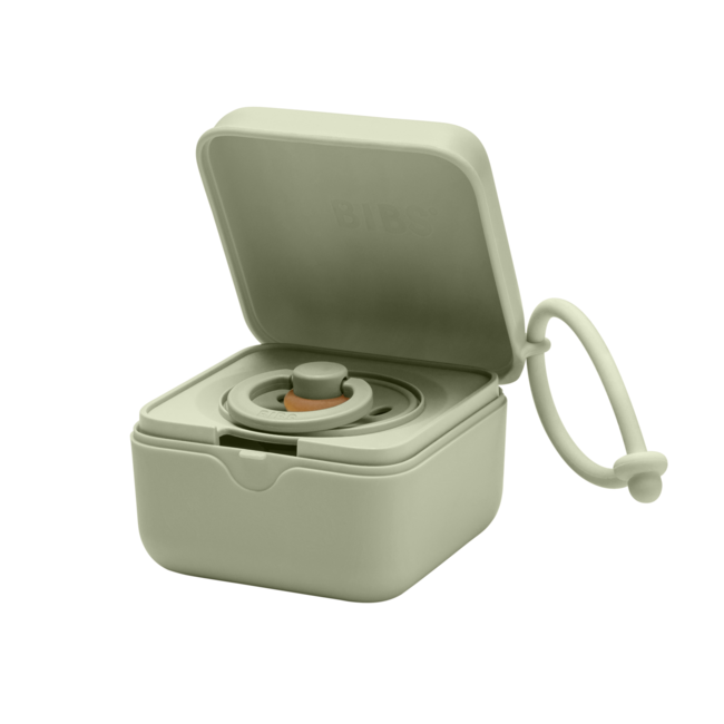Bibs - cutie multifunctionala pentru depozitare suzete, sage bbb4200250