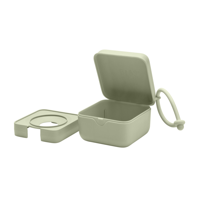 Bibs - cutie multifunctionala pentru depozitare suzete, sage bbb4200250
