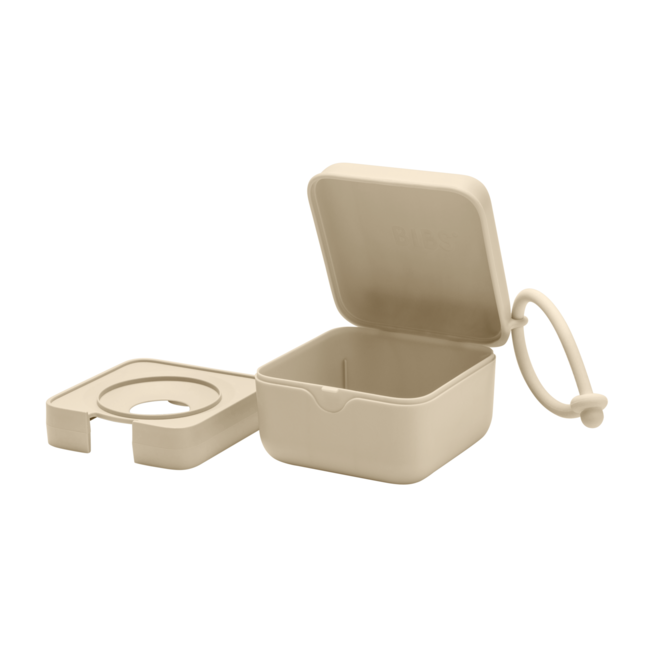 Bibs - cutie multifunctionala pentru depozitare suzete, vanilla bbb4200245