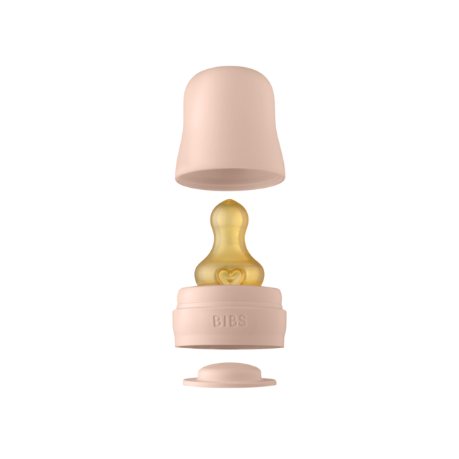 Bibs - kit pentru set complet biberon din sticla anticolici, blush bbb5015244