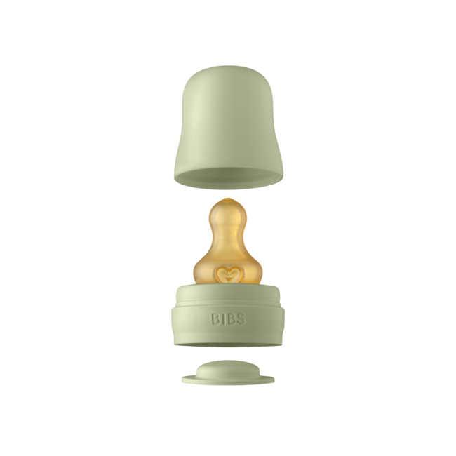Bibs - kit pentru set complet biberon din sticla anticolici, sage bbb5015250