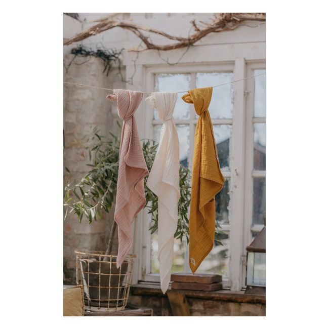 Bibs - muselina swaddle 120x120 cm, sand bbb9401214