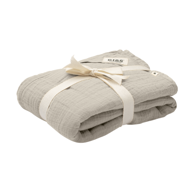 Bibs - muselina swaddle 120x120 cm, sand bbb9401214