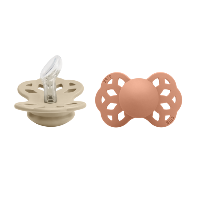 Bibs - set 2 suzete infinity silicon, tetina anatomica, 0 luni + bbbsetsiliconanatomic1