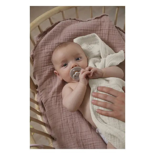 Bibs - set de 2 museline 70x70 cm, ivory bbb9401216