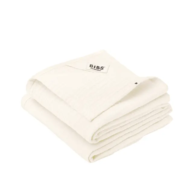 Bibs - set de 2 museline 70x70 cm, ivory bbb9401216