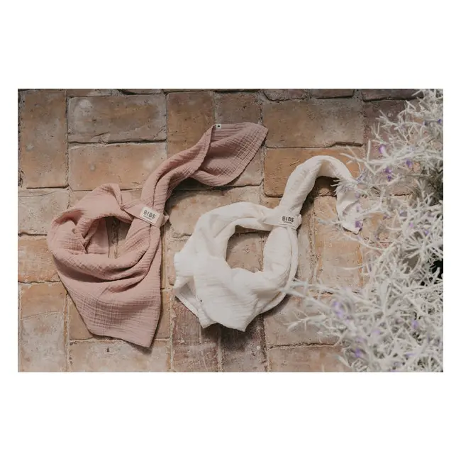 Bibs - set de 2 museline 70x70 cm, ivory bbb9401216