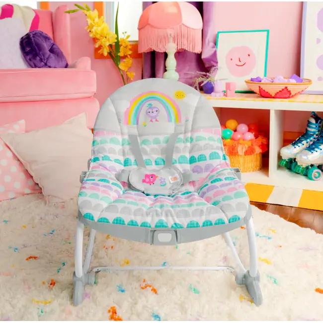 Bright starts - balansoar rosy rainbow 2 în 1 bbb13030