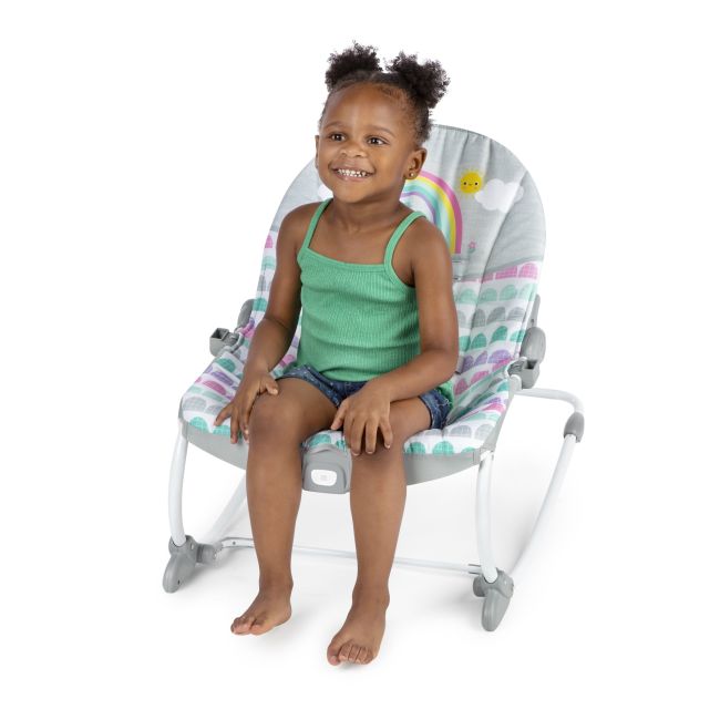 Bright starts - balansoar rosy rainbow 2 în 1 bbb13030