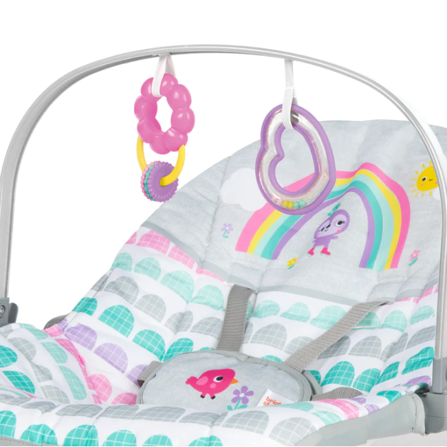 Bright starts - balansoar rosy rainbow 2 în 1 bbb13030
