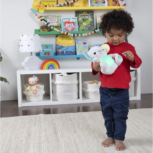 Bright starts - jucarie interactiva hug a bye baby elephant bbb12498