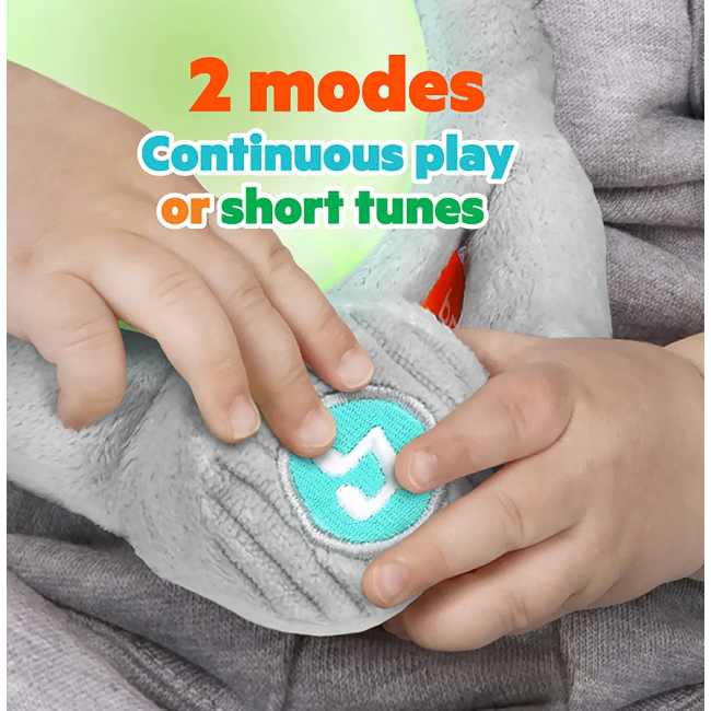 Bright starts - jucarie interactiva hug a bye baby elephant bbb12498