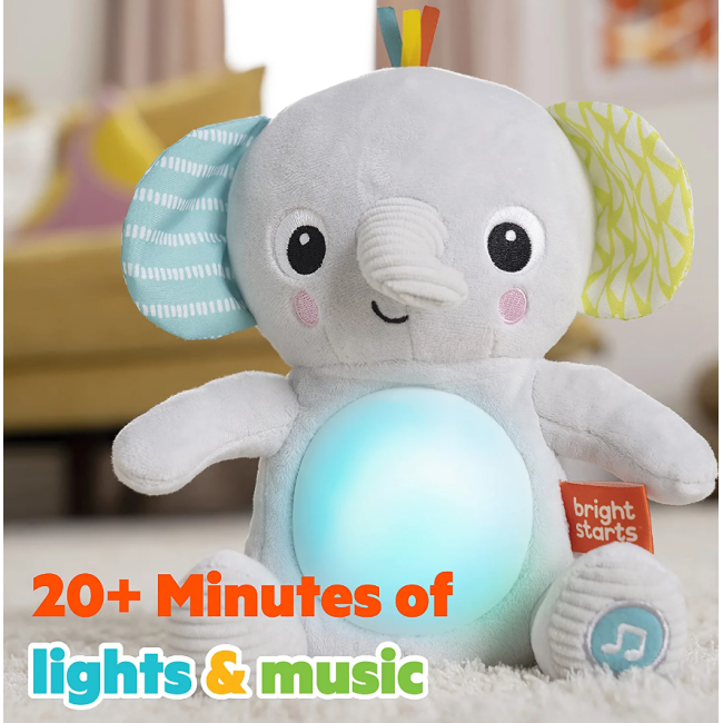Bright starts - jucarie interactiva hug a bye baby elephant bbb12498