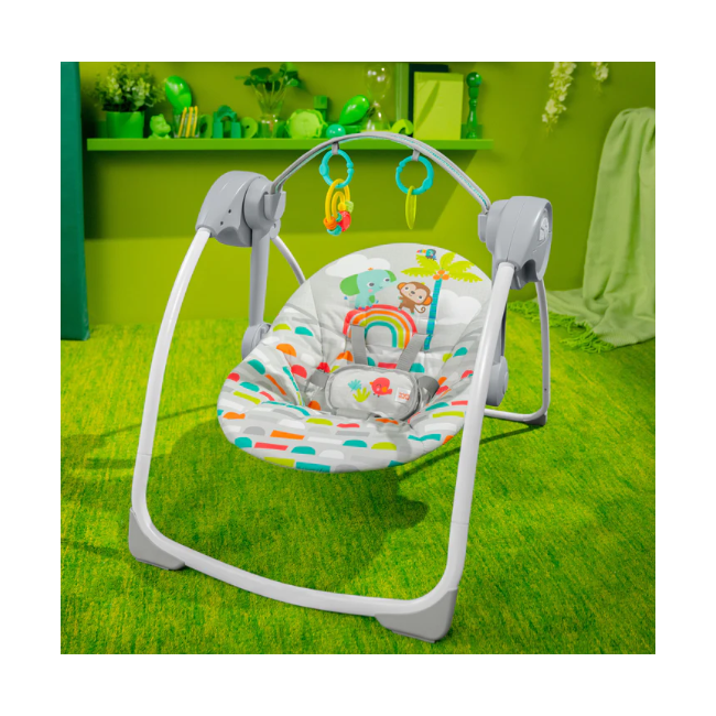 Bright starts - leagan portabil playful paradise bbb13069