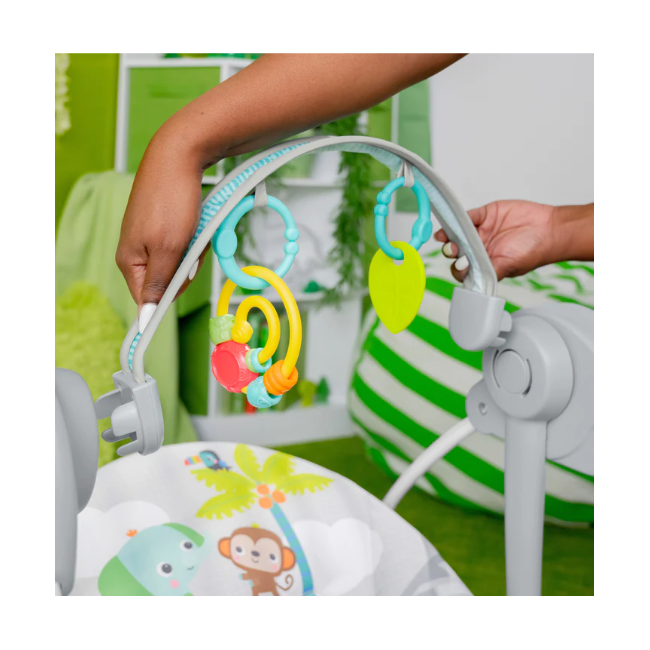 Bright starts - leagan portabil playful paradise bbb13069