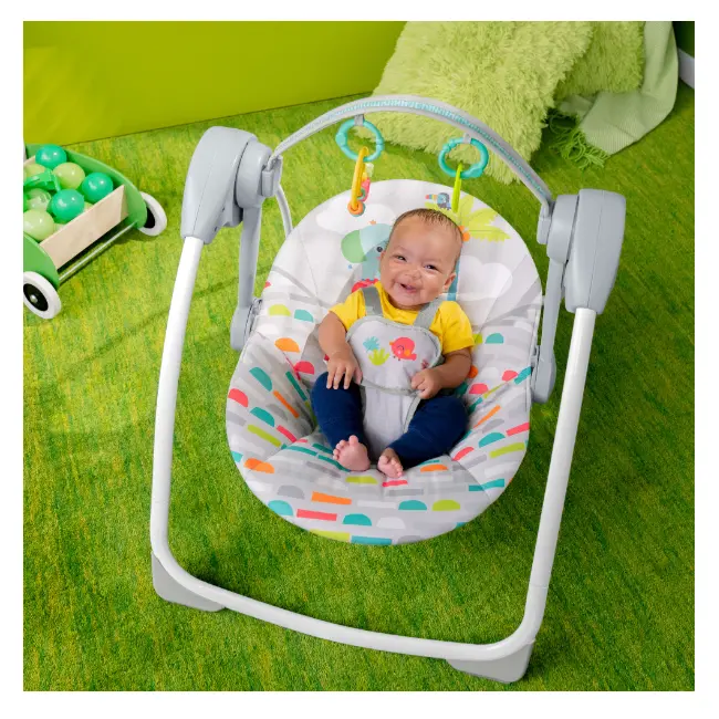Bright starts - leagan portabil playful paradise bbb13069