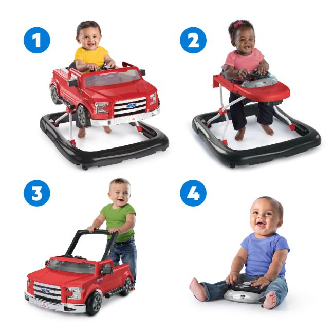 Bright starts - premergator si antepremergator 4 in 1 ford f-150 bbb12860