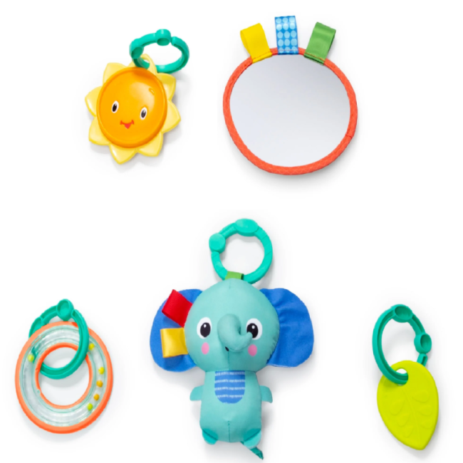 Bright starts - salteluta de activitati wild wiggles™ bbb12893