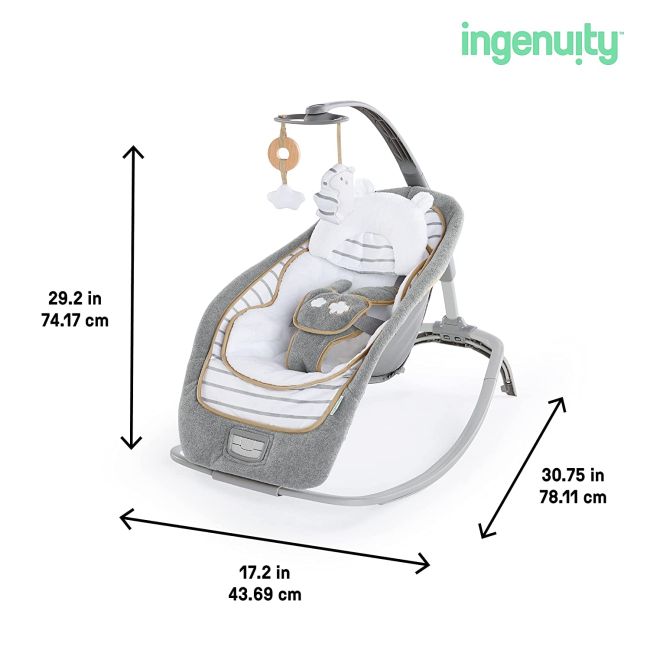 Ingenuity - balansoar 2 in 1 bella teddy bbb10986