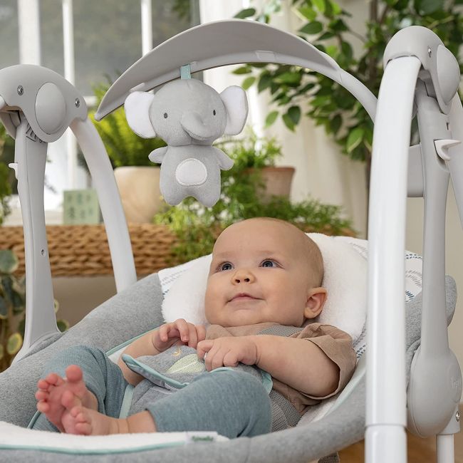 Ingenuity - leagan portabil convertme swing 2 seat battery-swell bbb12579