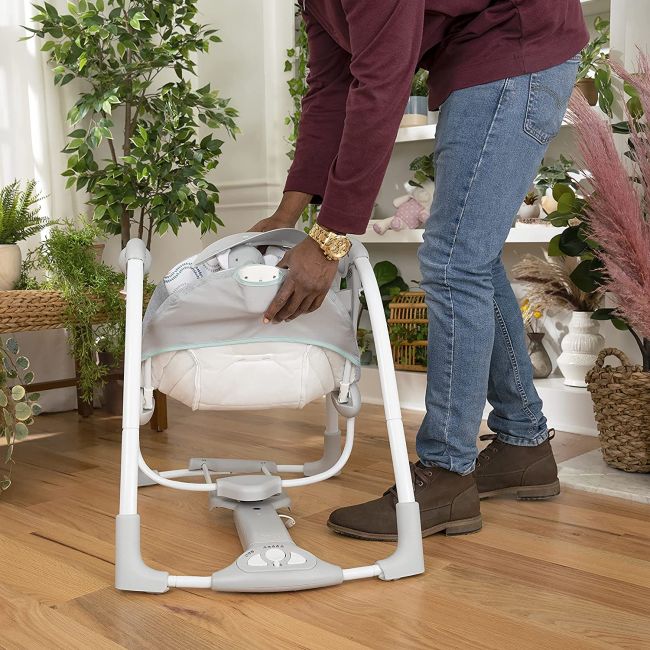 Ingenuity - leagan portabil convertme swing 2 seat battery-swell bbb12579
