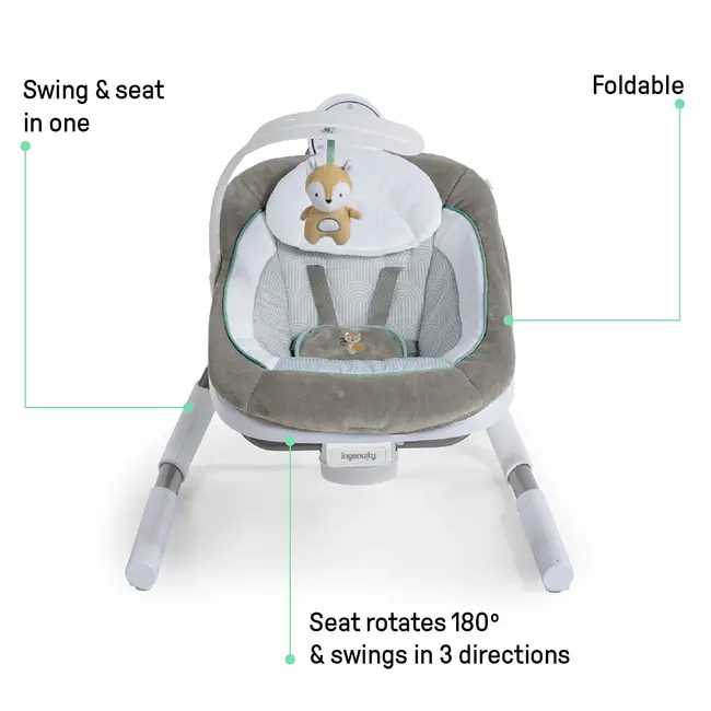 Ingenuity - leagan portabil cu dubla functionalitate anyway sway&trade;  bbb12584