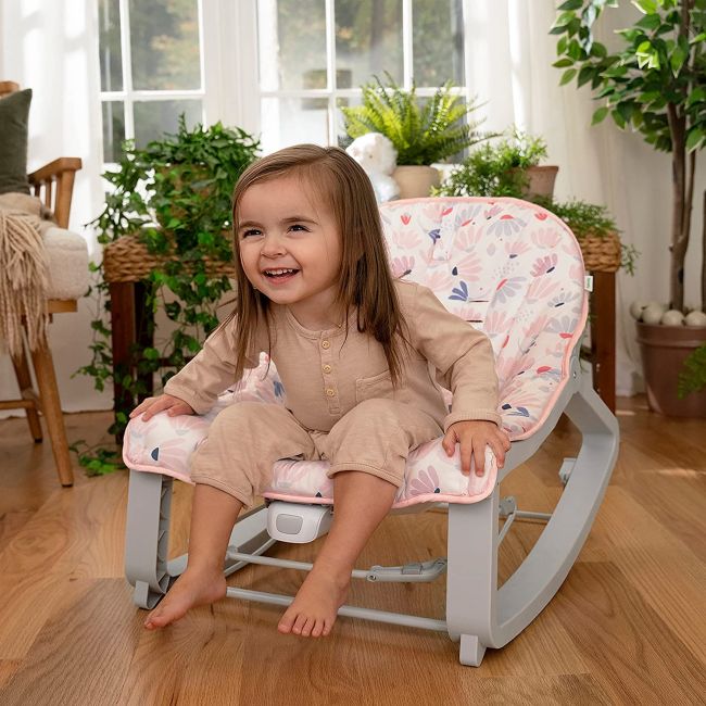 Ingenuity - leagan si balansoar pink cozy 3 in 1 pink bbb12909