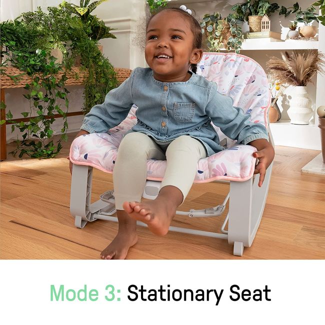 Ingenuity - leagan si balansoar pink cozy 3 in 1 pink bbb12909