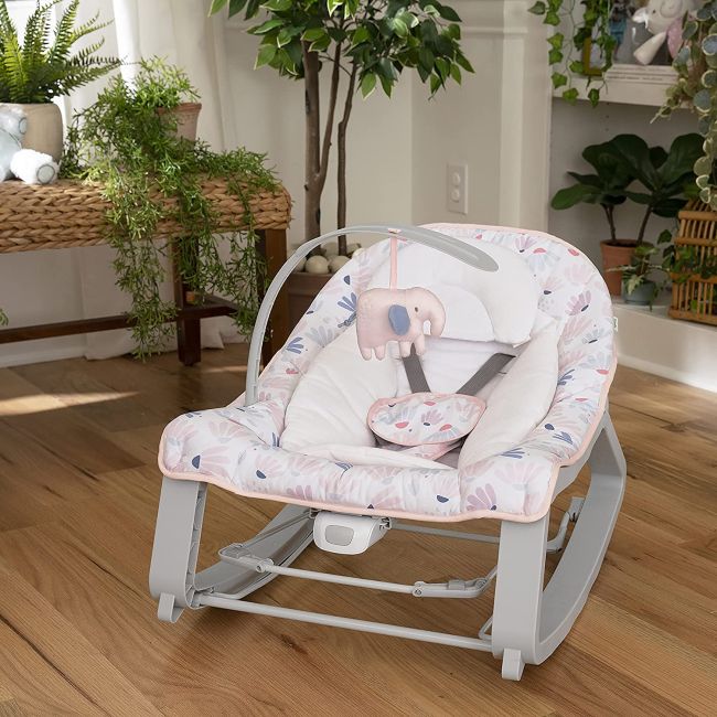 Ingenuity - leagan si balansoar pink cozy 3 in 1 pink bbb12909