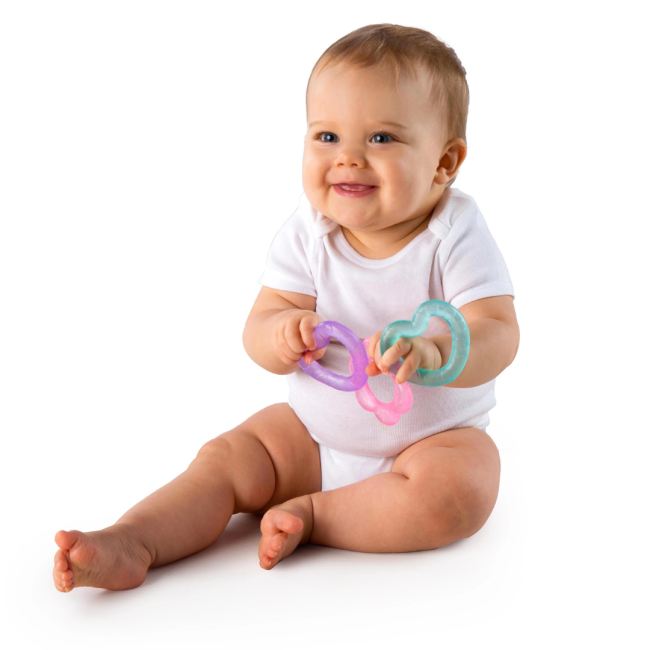 bright starts - set cadou 9 buc jucarii zornaitoare si dentitie “everything nice” bbb13081