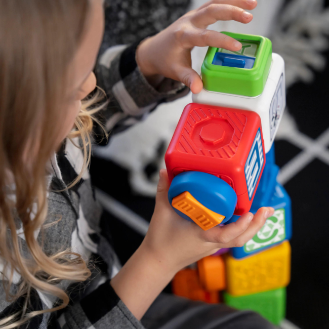 Baby einstein - blocuri magnetice de activitati, "bridge & learn" din 15 piese bbb12818
