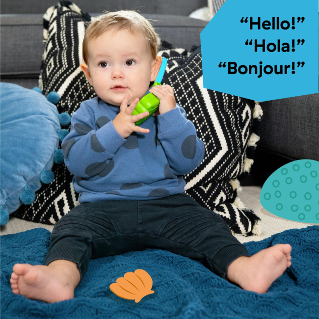 Baby einstein - jucarie muzicala telefon, "ocean explorers shell" bbb13146