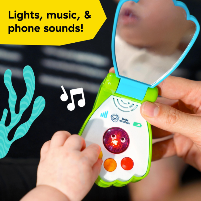 Baby einstein - jucarie muzicala telefon, "ocean explorers shell" bbb13146