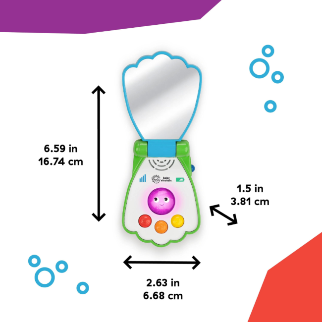 Baby einstein - jucarie muzicala telefon, "ocean explorers shell" bbb13146