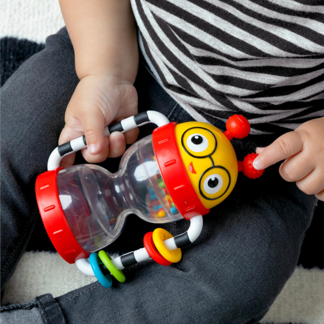 Baby einstein - jucarie zornaitoare, "cals sensory shake-up", fara bpa bbb16707