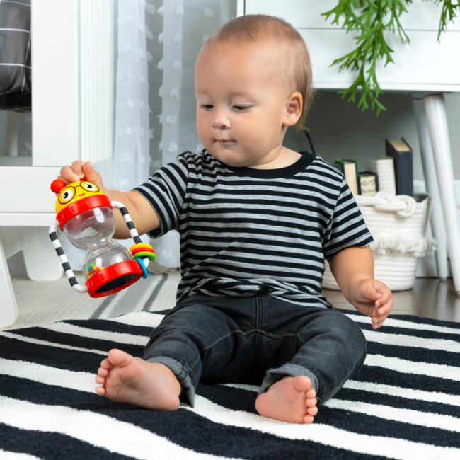 Baby einstein - jucarie zornaitoare, "cals sensory shake-up", fara bpa bbb16707