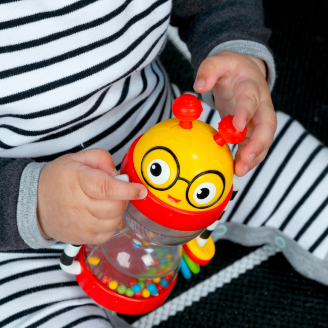 Baby einstein - jucarie zornaitoare, "cals sensory shake-up", fara bpa bbb16707