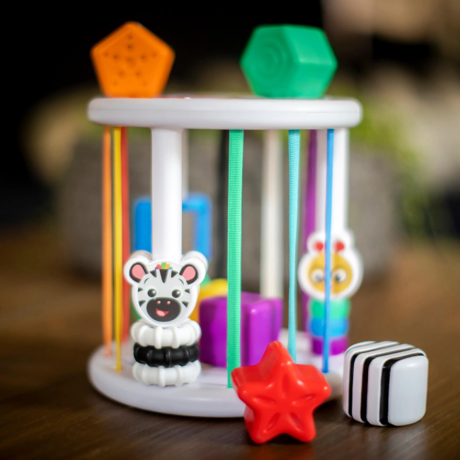 Baby einstein - set de jucarii senzoriale zen & cal's playground bbb12493