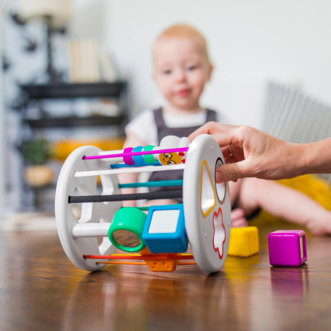 Baby einstein - set de jucarii senzoriale zen & cal's playground bbb12493