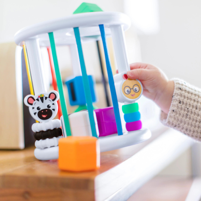 Baby einstein - set de jucarii senzoriale zen & cal's playground bbb12493