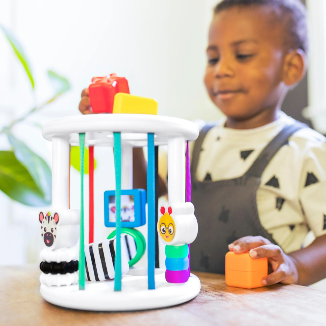 Baby einstein - set de jucarii senzoriale zen & cal's playground bbb12493