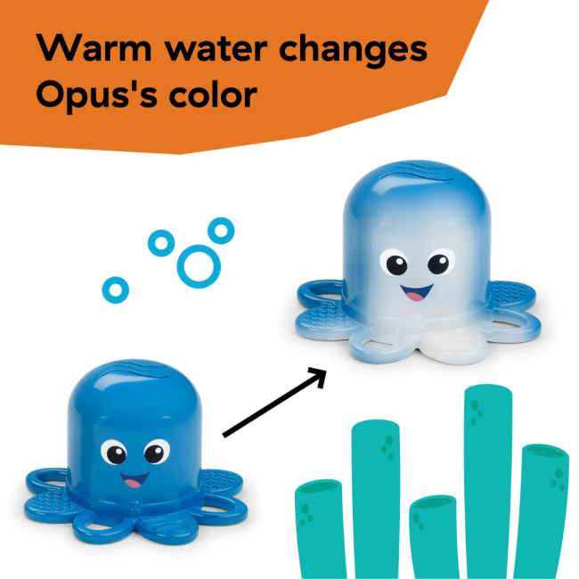 Baby einstein - set de pahare senzoriale pentru stivuire si scurgere, "ocean explorers opuss" bbb13145