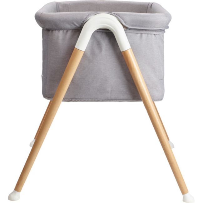 Babygo - patut cu cadru din lemn goodnight grey bbbbgo-4361