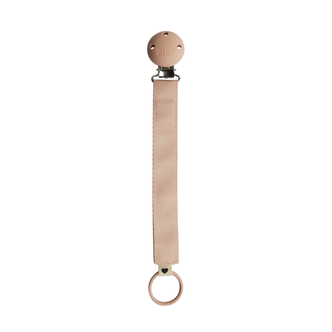Bibs - lantisor clip ribbon pentru suzeta, blush bbb9409244