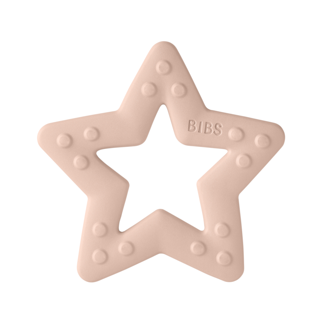 Bibs- jucarie de dentitie in forma de steluta, blush bbb3000244