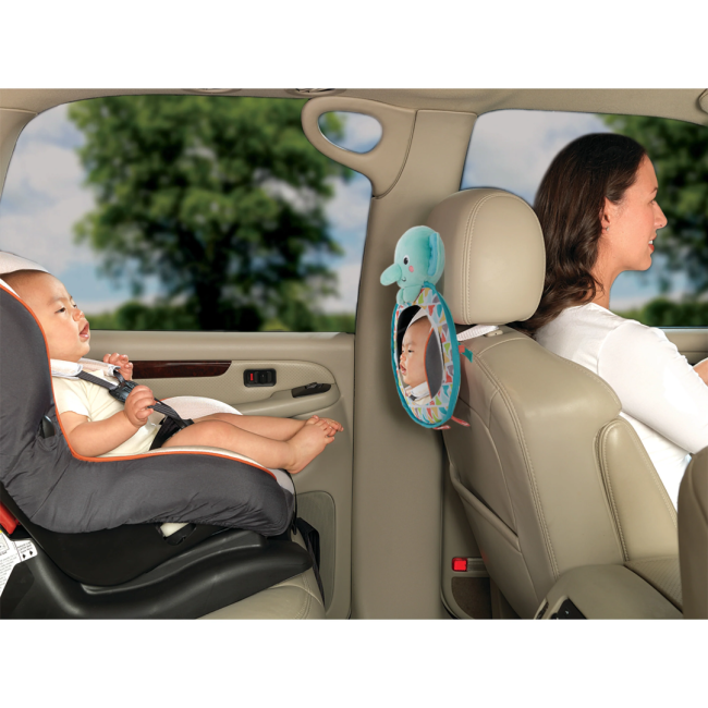 Bright starts - oglinda multifunctionala see and play pentru supravegherea bebelusului bbb8817