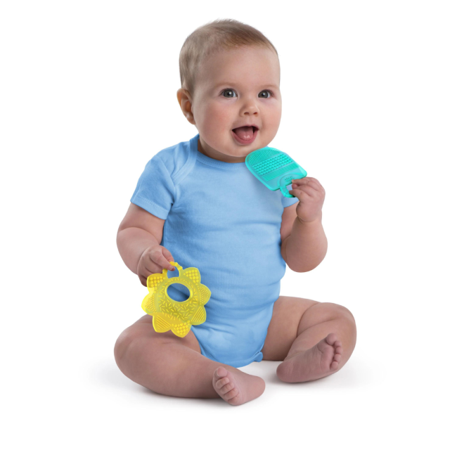 Bright starts - set cadou 8 buc dintitori usor de prins “teeth relief” bbb13082