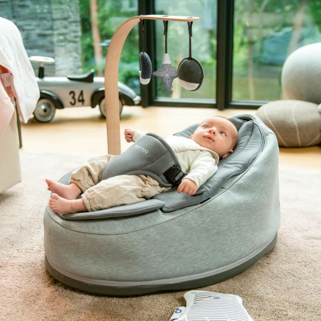 Doomoo - bara din lemn cu jucarii pentru sezlongul seat'n swing bbbarch05