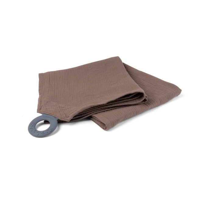 Doomoo - esarfa pentru alaptat multifunctionala din bumbac organic mom’n play chocolate bbb37001028