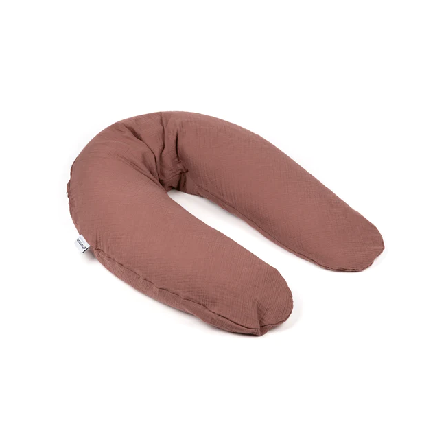 Doomoo - perna mare 3 in 1 comfy big tetra brick din bumbac organic: perna gravide, suport pentru hranire, suport pentru bebe bbb35001025